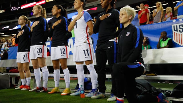 US Soccer repeals rule that banned kneeling during anthem