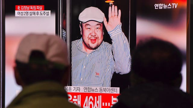 Police: Nerve agent found on face of slain half-brother of North Korea leader Kim Jong Un