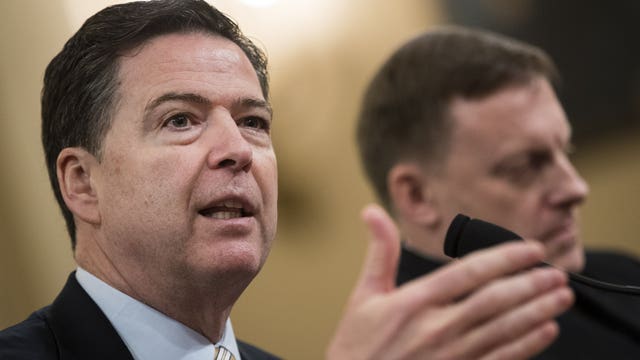 White House says President Trump will not claim executive privilege to block Comey testimony