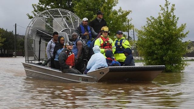 Harvey makes landfall in Louisiana