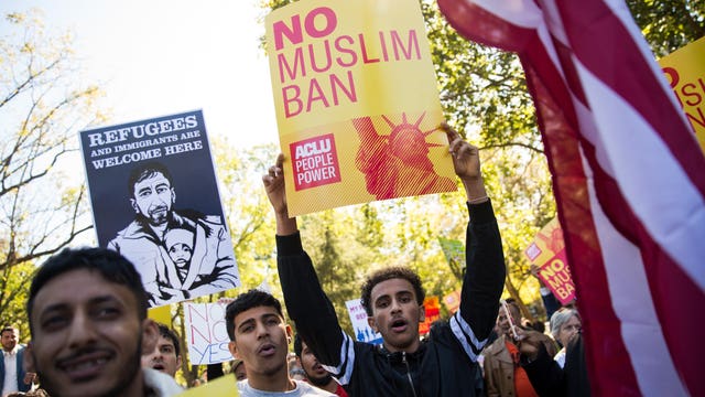 Fight over Trump travel restrictions back to appeals courts