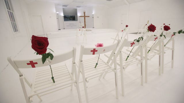 Texas church opens for first time since shooting