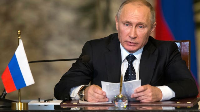 Putin thanks Trump for CIA tip he says stopped bomb plot