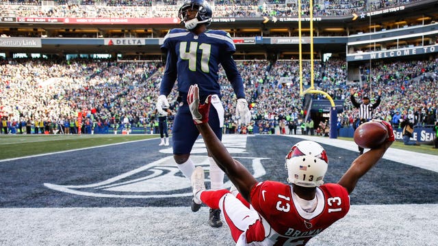 Jaron Brown still adjusting to move from Cardinals to Seahawks: 'It's a little weird'