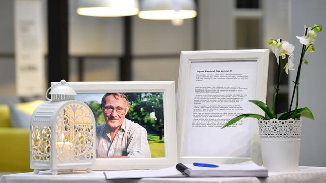 Ingvar Kamprad, who founded furniture giant IKEA, dies at 91