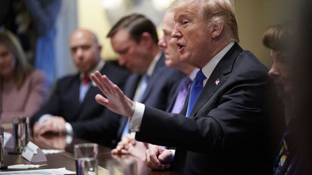 Trump backs off call for raising minimum age to buy gun