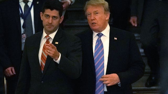 Trump, GOP congressional leaders meet amid migrant-kids outcry