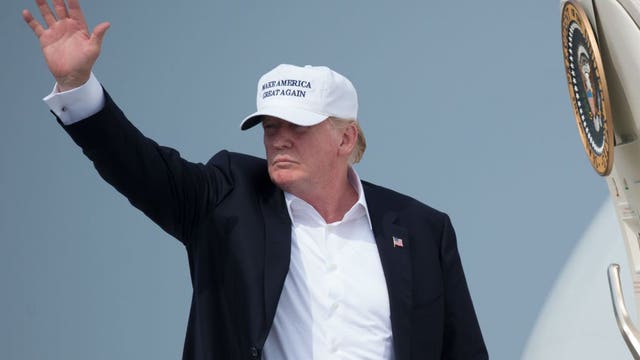 Trump gets 'welcome' from Montana senator he is opposing