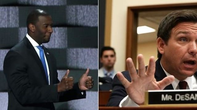 Liberal Democrat, Trump-backed conservative to face off for governor of Florida