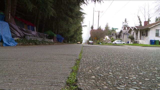 Green Lake residents surprised by 'coordinated' effort as homeless village pops up