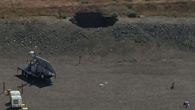 Hanford workers finish stabilizing collapsed tunnel