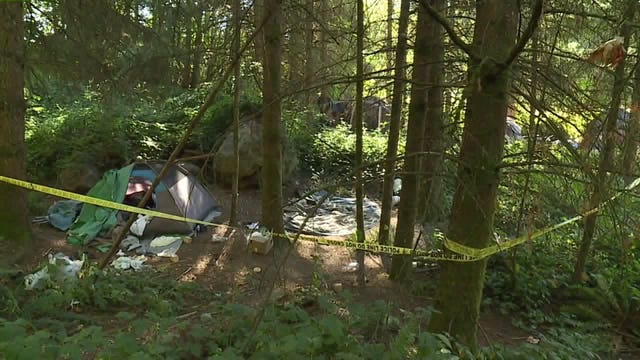 Man charged with killing 2 at Kent homeless encampment