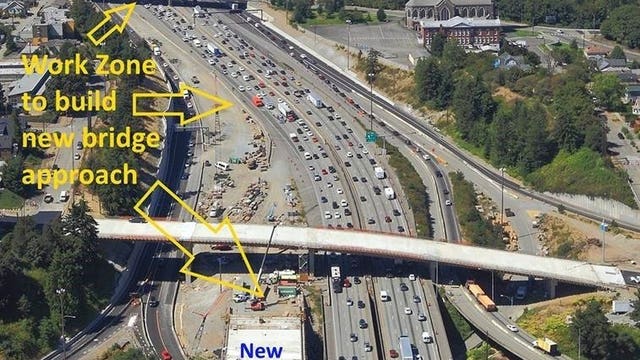 Traffic's about to get even worse in Tacoma - and stay that way for months