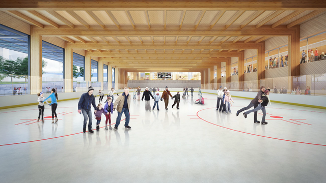 Three 'community' ice rinks would anchor planned NHL Seattle Ice Centre at Northgate