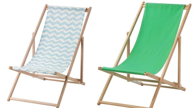 IKEA beach chairs recalled due to collapse and amputation hazards