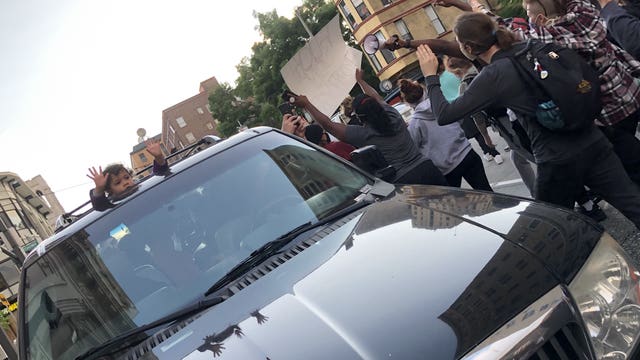 Hundreds rally at several protests in Tacoma