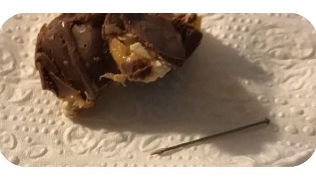 2 Marysville boys find nail, screw in Halloween candy in separate incidents