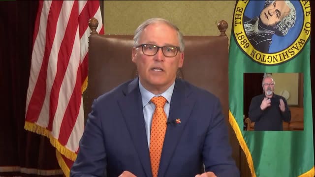 Washington man charged in threat against Gov. Inslee over coronavirus rules