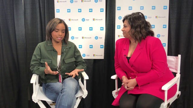 Young Entrepreneur Jakayla Dixon helps visually impaired feel colors