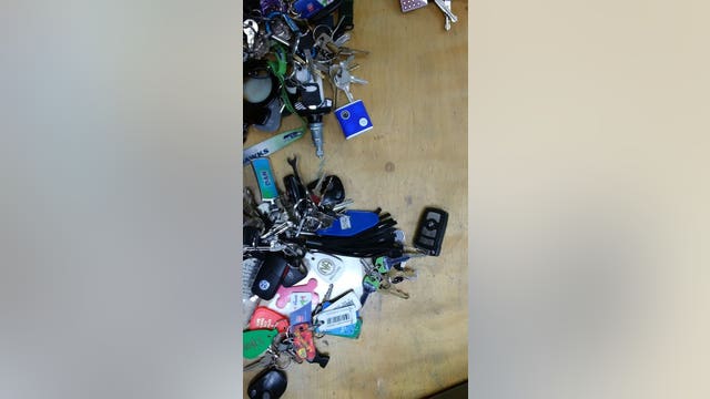 Deputies seize heroin, meth, firearms and dozens of suspected stolen car keys