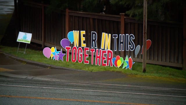 ‘We are in this together’: Neighbors offer gifts, masks for front line coronavirus workers