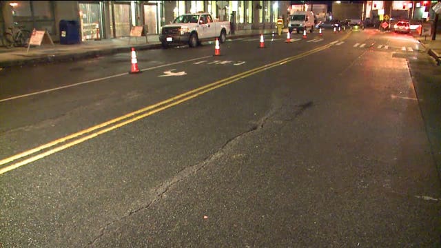 Sinking street discovered near Bertha tunneling project in Seattle