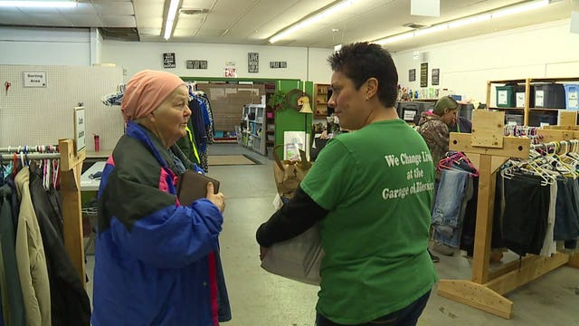 Changemaker: Kristiina Miller turns donations into 'Garage of Blessings'