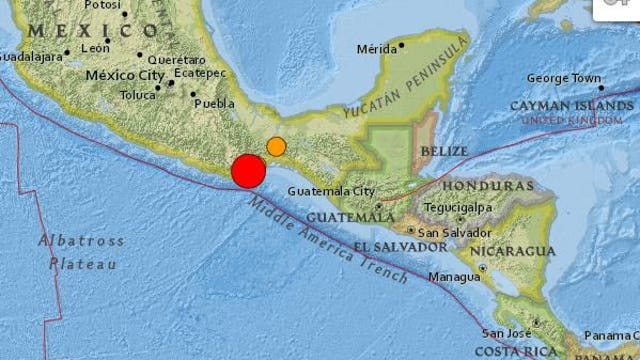 Powerful 7.4-magnitude earthquake shakes southern, central Mexico