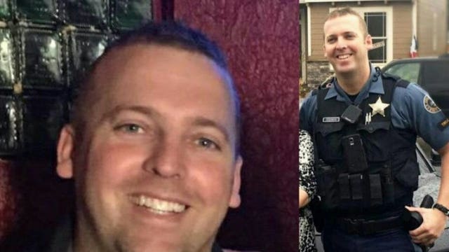 Wounded Oregon state trooper leaves hospital after 48 days