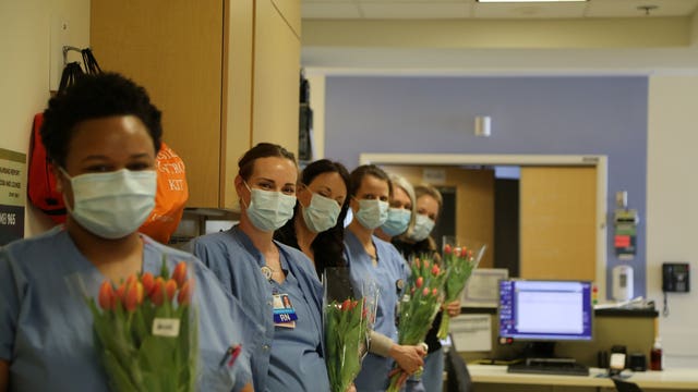 Safeway delivers thousands of tulips for Nurse Appreciation Week amid COVID-19