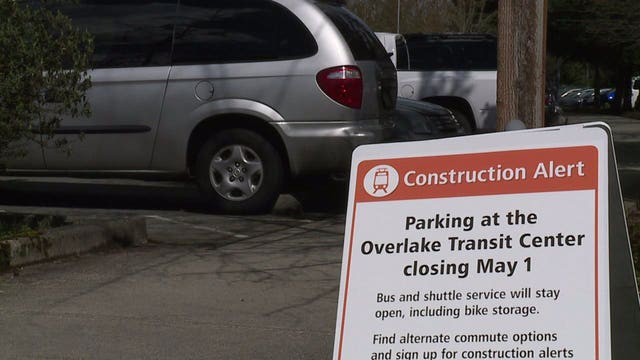 Another park-and-ride closure making way for light rail extension