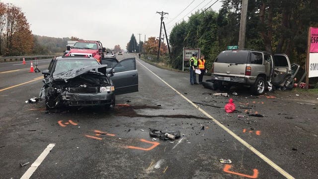 Both drivers in Pierce Co. crash were pregnant and not wearing seat belts, troopers say