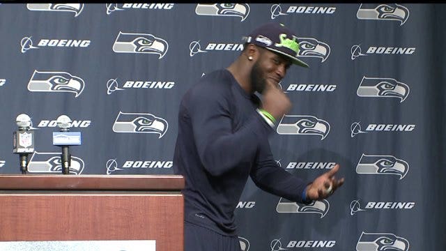 WATCH: Kam Chancellor explains his hand celebration after big plays ... it's the 'Bam Bam Gavel'