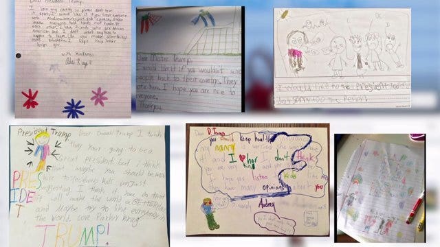 Seattle mom's idea goes viral, thousands of kids write letters to Trump