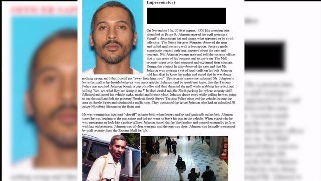 Tacoma shooter impersonated police officer two weeks before fatal shooting