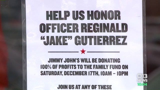 Jimmy John’s shops donate 100% profits to slain Tacoma officer’s family