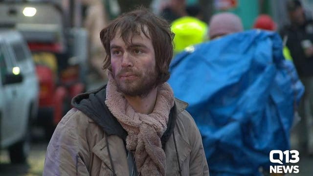 Citing health concerns, dozens evicted from Seattle homeless camp