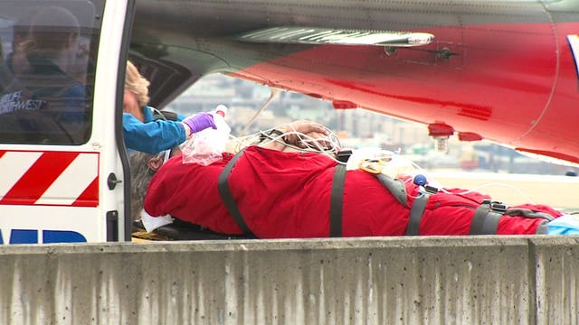 Man airlifted to Harborview Medical Center after Gold Bar fire