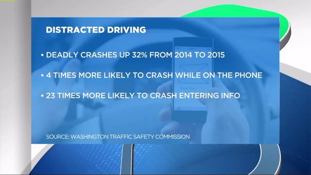 Distracted driving bill clears Washington House