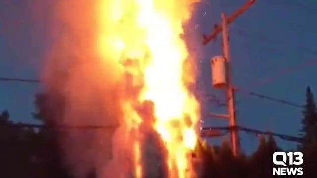 Fireworks likely sparked fire that disrupted Comcast service in Puyallup