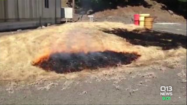 Firefighters warn of fire dangers as hot temperatures continue