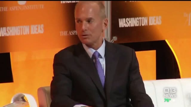 Boeing CEO talks of space flight, space taxis, and tax breaks