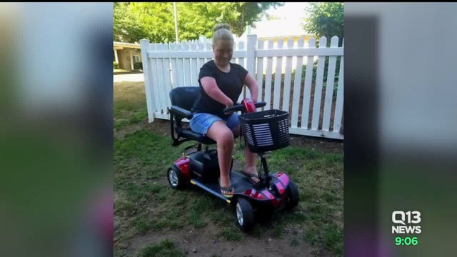 Thief steals electric scooter from Olympia girl with disability