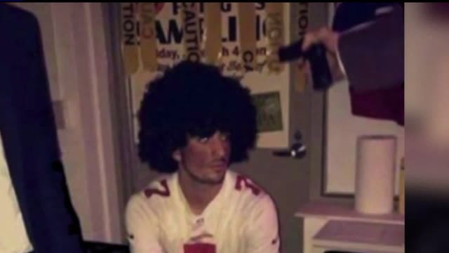 Photo of college student dressed as Colin Kaepernick with gun pointed at his head sparks outrage