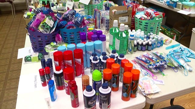 Donations fill Milton City Hall within 24 hours of devastating senior housing fire