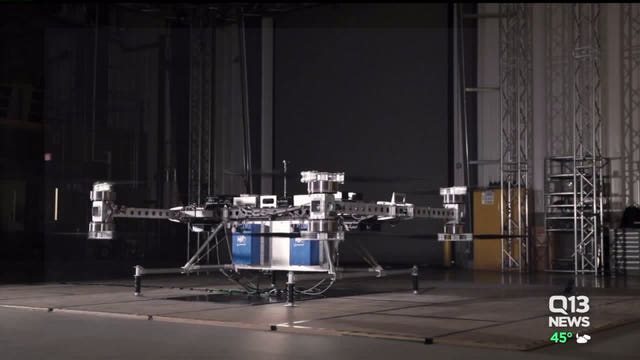 Boeing unveils prototype of heavy-duty electric cargo drone