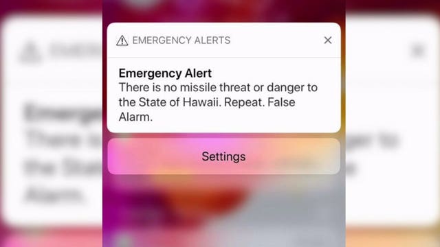 Hawaii worker who sent false missile alert thought threat was real