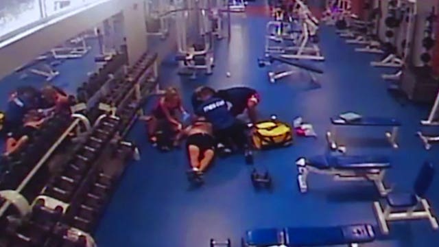 Video shows teen saving track coach having heart attack