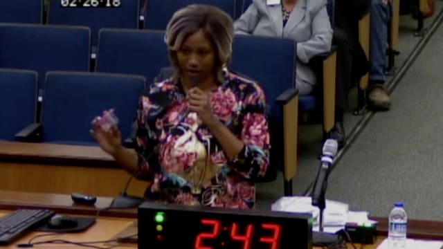 Mom brings miscarried embryo to city council meeting, blames public housing conditions