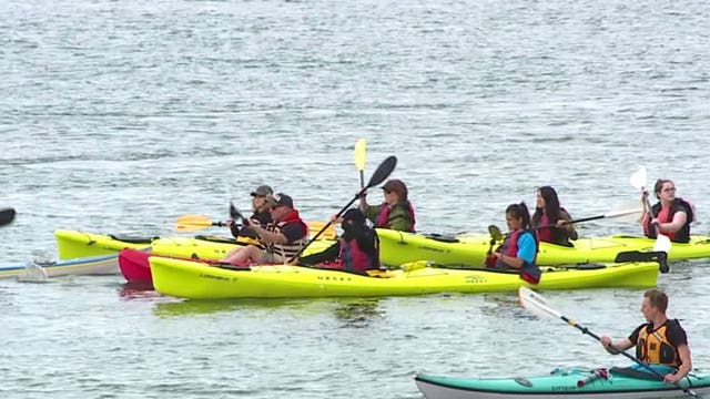 Activists protest Kinder Morgan pipeline expansion in Seattle